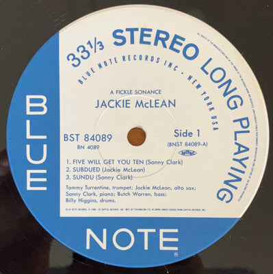 Jackie McLean - A Fickle Sonance