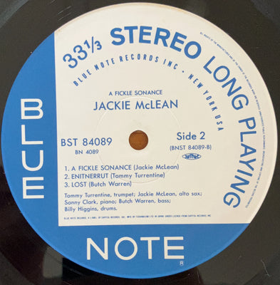 Jackie McLean - A Fickle Sonance