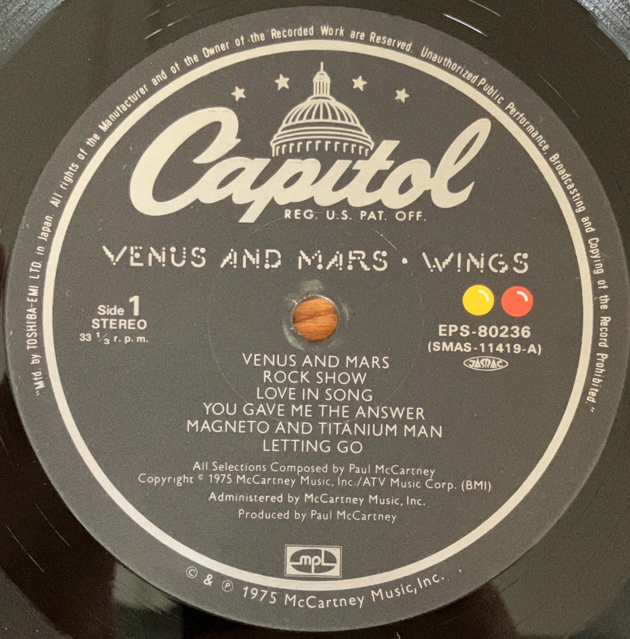 Wings - Venus And Mars