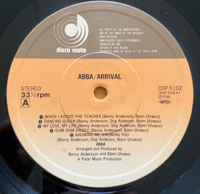 ABBA - ARRIVAL