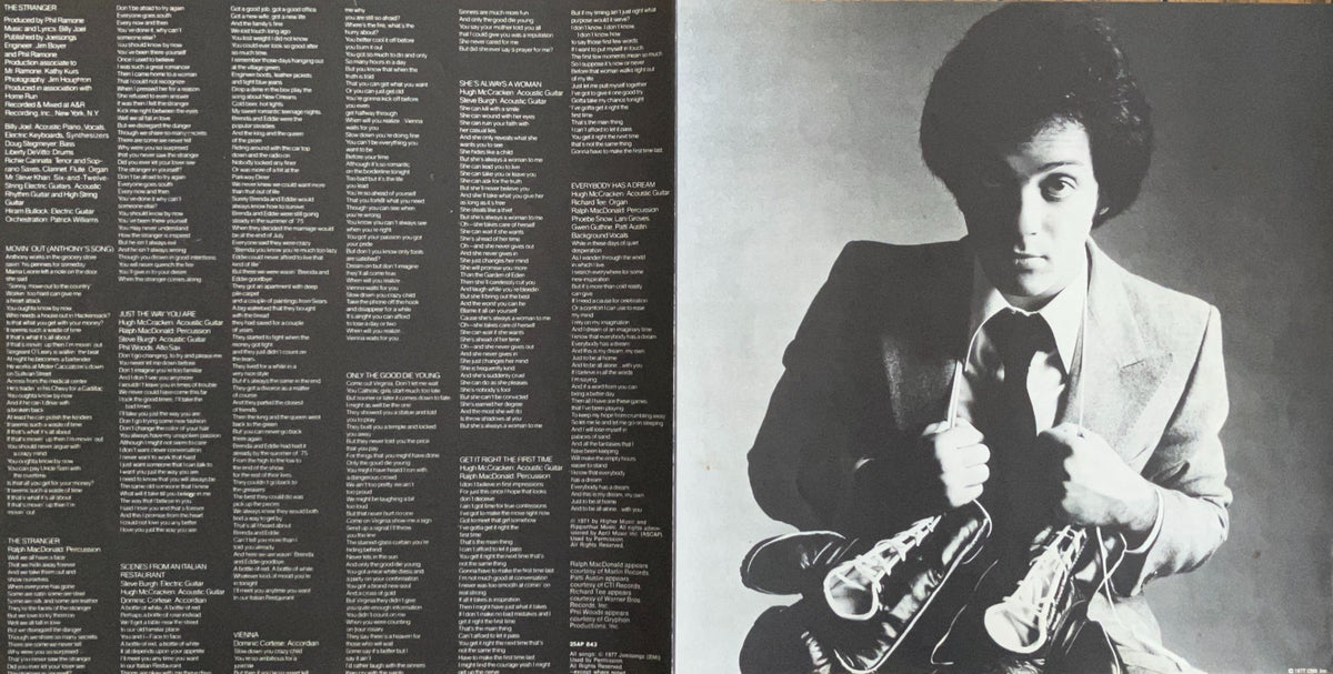 Billy Joel - The Stranger