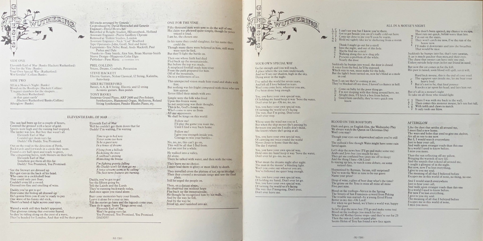Genesis - Wind and Wuthering