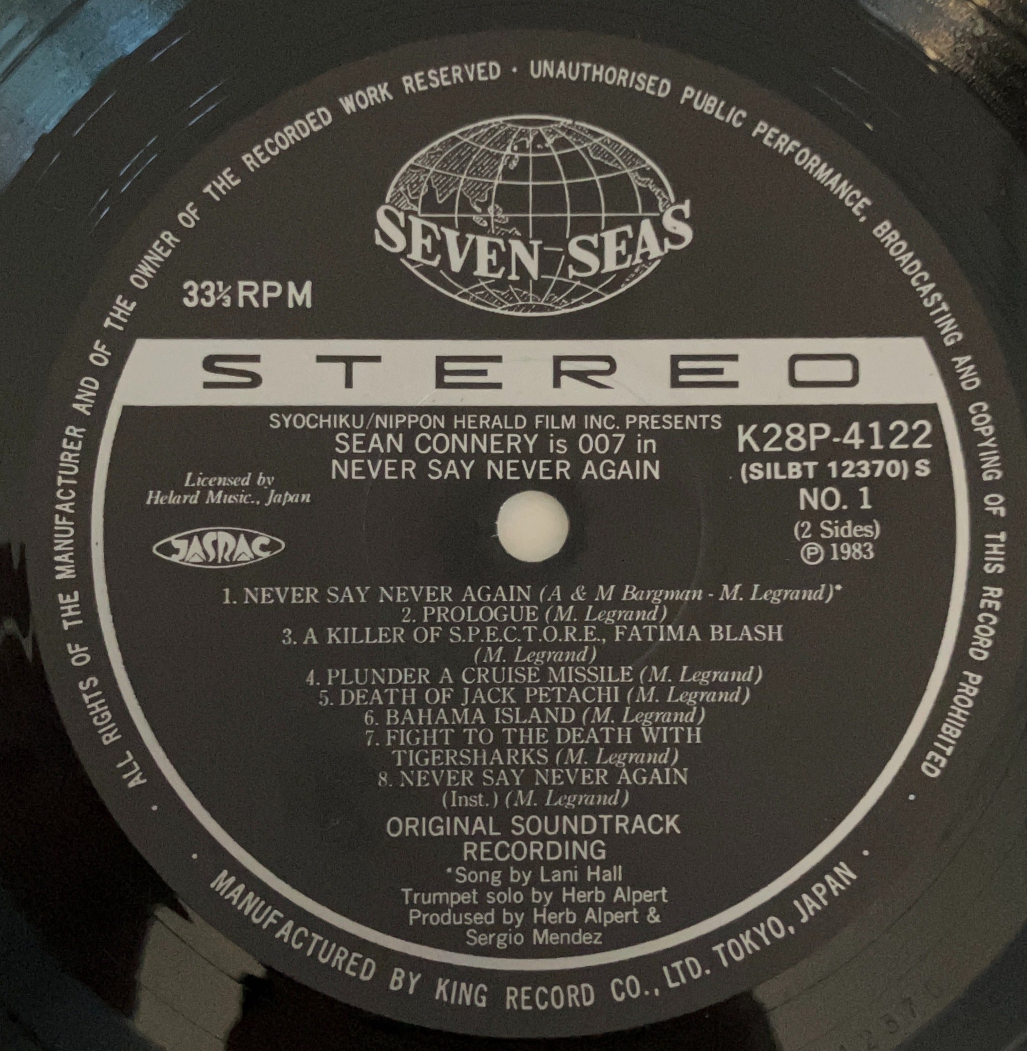 Michel Legrand - Never Say Never Again