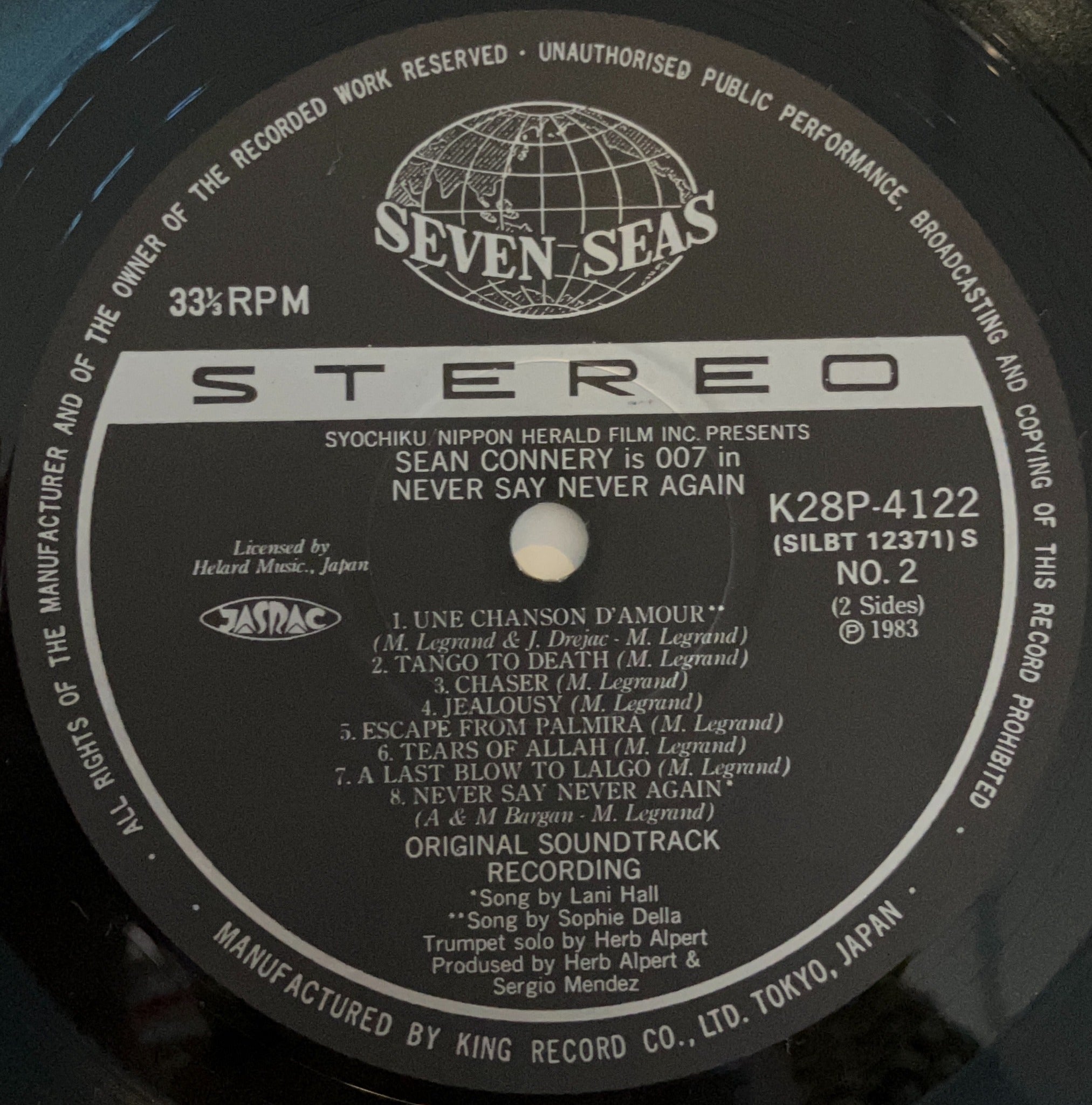 Michel Legrand - Never Say Never Again